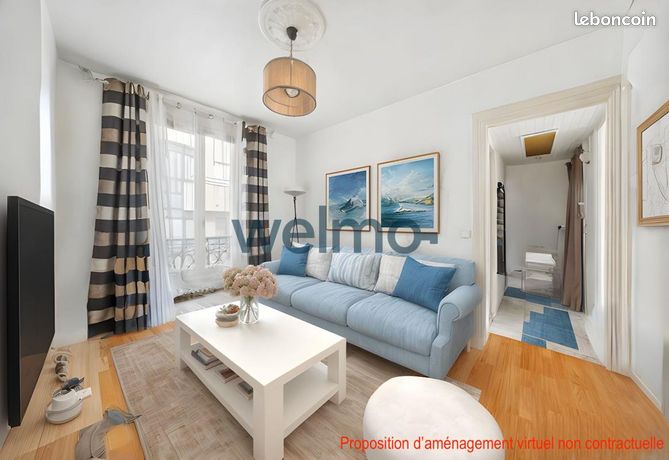 Appartement 2 pièces 34 m²