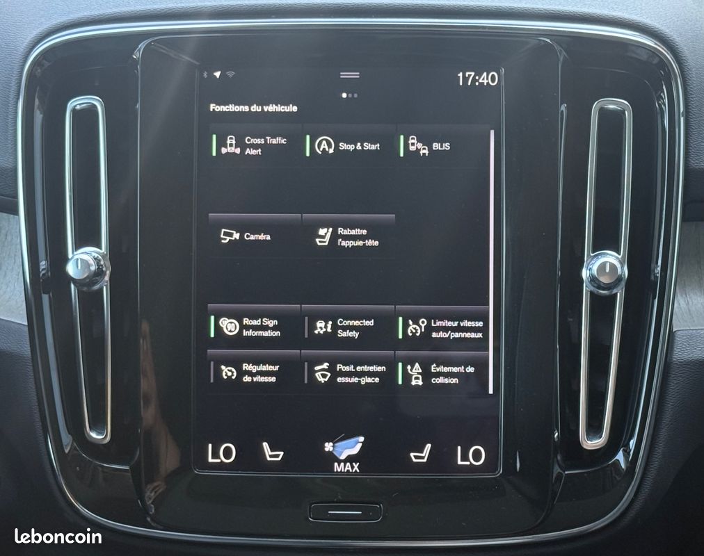 VOLVO XC40 1.5 T3 165 2WD GEARTRONIC INSCRIPTION LUXE Bva - ATTELAGE ESCAMOTABLE ELECTIQUEMENT (image 28)