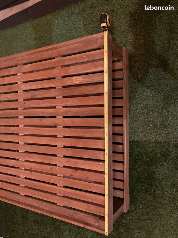 Table basse bois 1m x 1m (image 4)