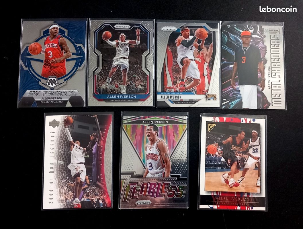 Cartes NBA lot Allen Iverson (image 1)