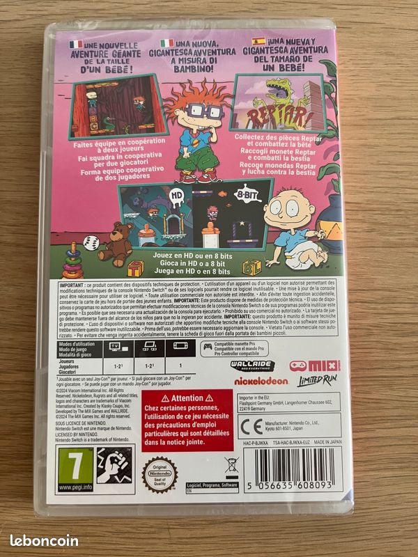 Rugrats : Adventures in Gameland Switch (image 2)