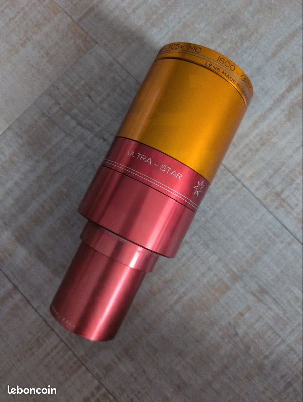 Alsace-photo Isco Cinelux‑AV 35mm f/2.8 MC – Objectif projecteur 1.38 – Bon état - Photo, audio & vidéo