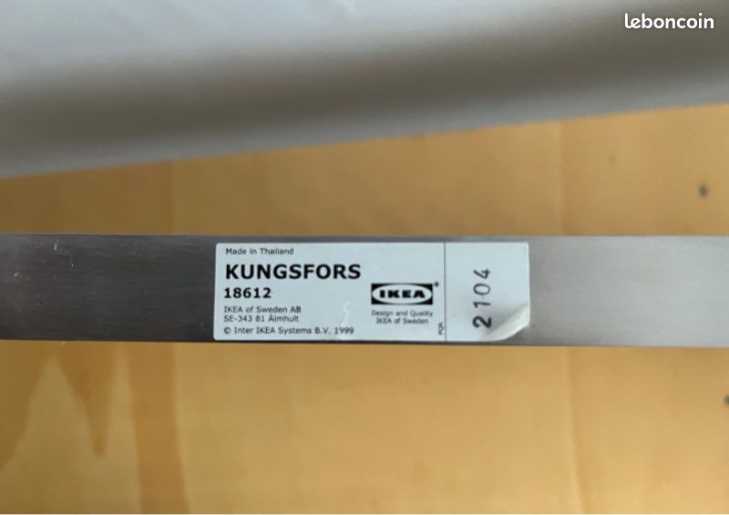 Étagère inox IKEA Kungsfors (image 2)
