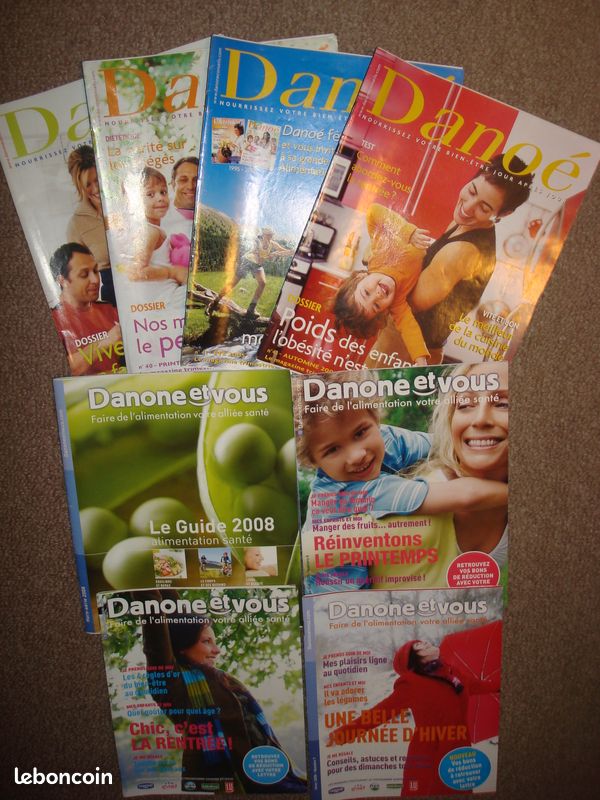 LIVRES "DANOE" (25) et "DANONE ET VOUS" (14) (image 1)