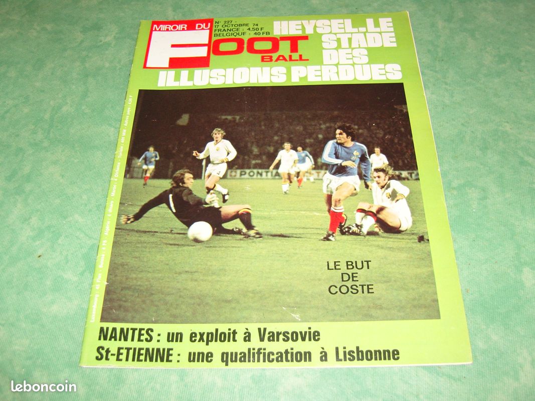 MIROIR DU FOOTBALL n° 218 SPÉCIAL COUPE DU MONDE 1974 - FR