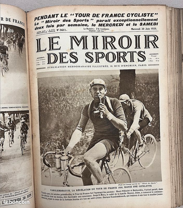 Le Miroir Des Sports N°102 – 1922 – Boxe, Athlétisme, Cyclisme, Tennis, Moto