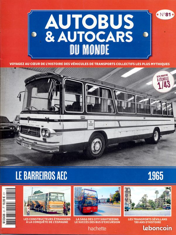Voiture miniature Mercedes Benz LO3100 1/43 Autobus Autocars du Monde