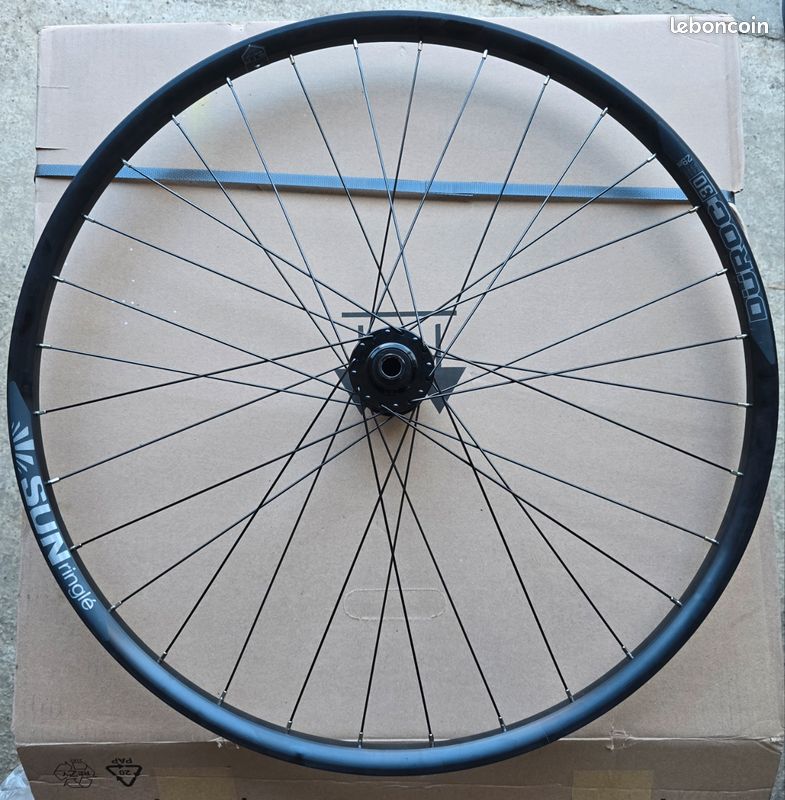 Paire roues vtt Sunrigle duroc 30 SRC, boost, shimano HG 29