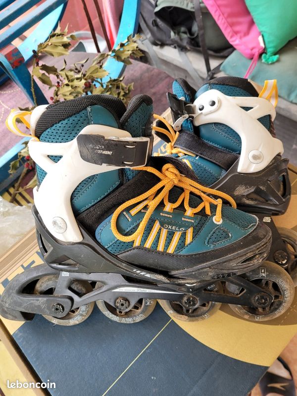 Decathlon Patin Roulette Reglable Roller Oxelo Patin A Roulette