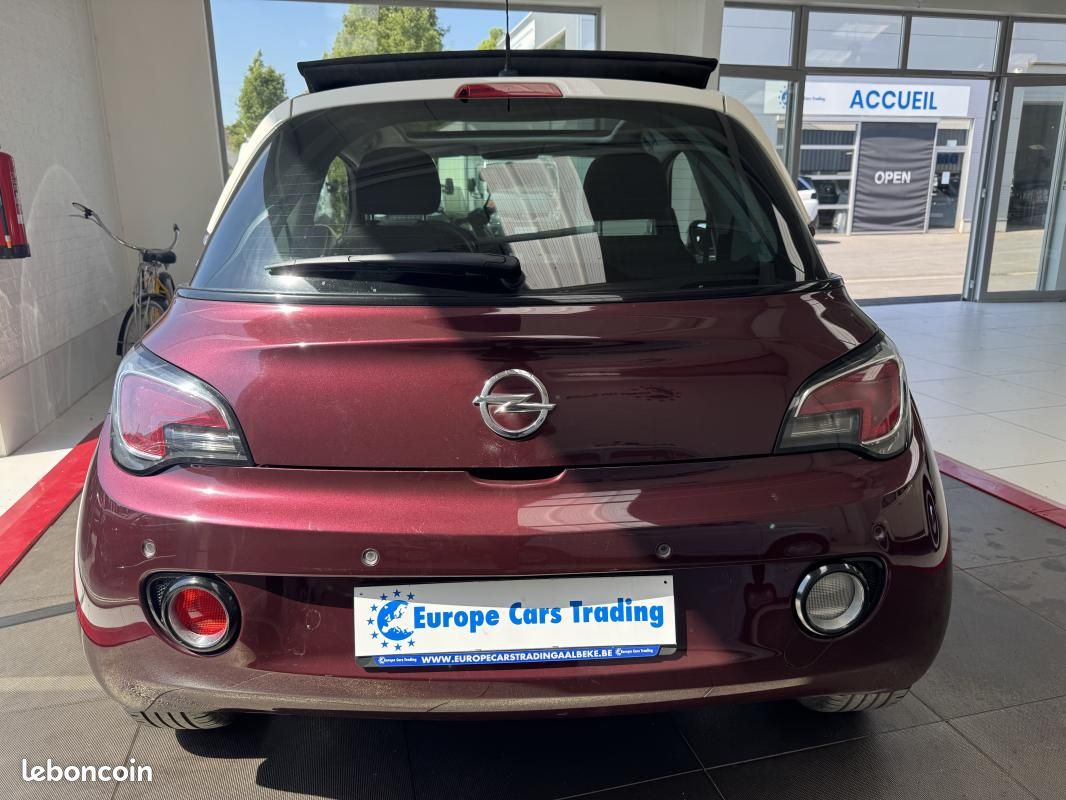 Opel Adam SWING TOP 1.2 69CH CAB CABRIO CABRIOLET 1ER MAIN CLIM GAR 12M (image 6)