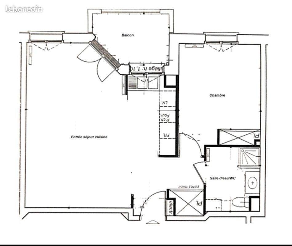 Appartement 2 pièces 51 m² · à La Garenne-Colombes · 51 m² · 390 000 €