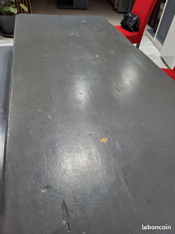 URGENT Table et banc en chêne repeinte (image 5)