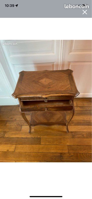 Coiffeuse ancienne ou petit meuble de rangement (image 2)