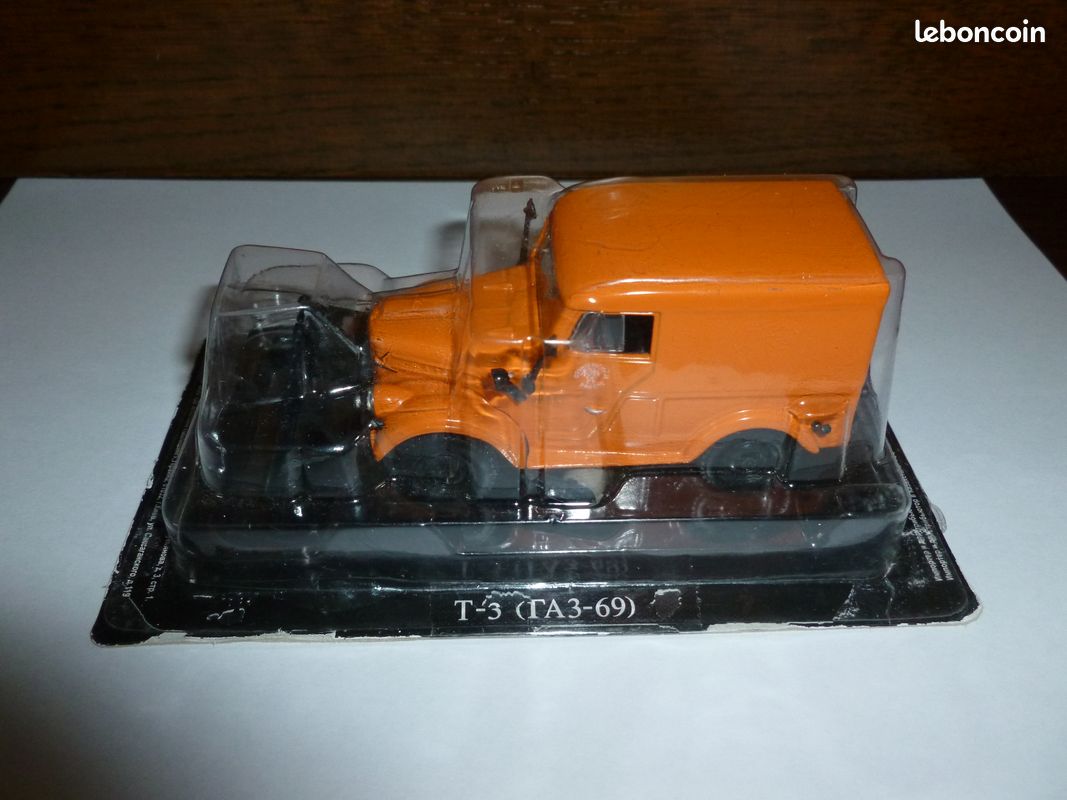 Miniature Camion Kamaz 4310 - 1/43, URSS/Russe, Benne 4x4 Beige, En Boîte