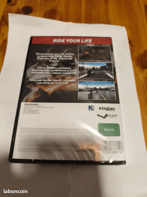 Jeu PC : Motorcycle Club - NEUF SOUS BLISTER D'ORIGINE (Version Physique) (image 2)