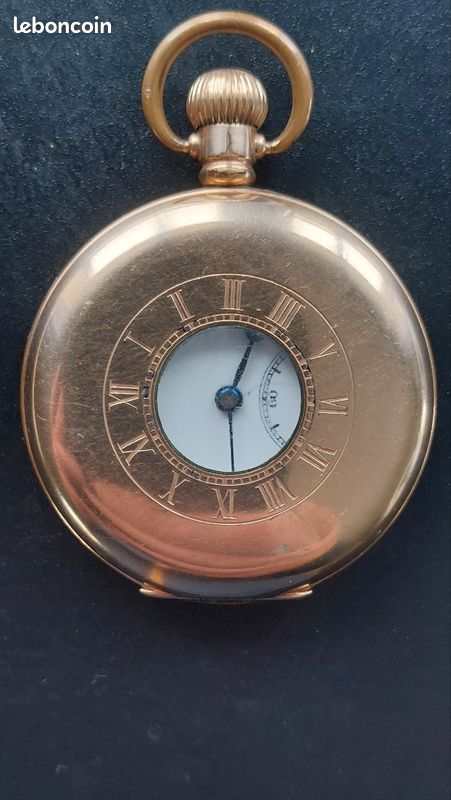 Montre De Poche Antique Américaine WALTHAM - Pièce Collection Vintage, Mécanique, Pour Homme, Occasion