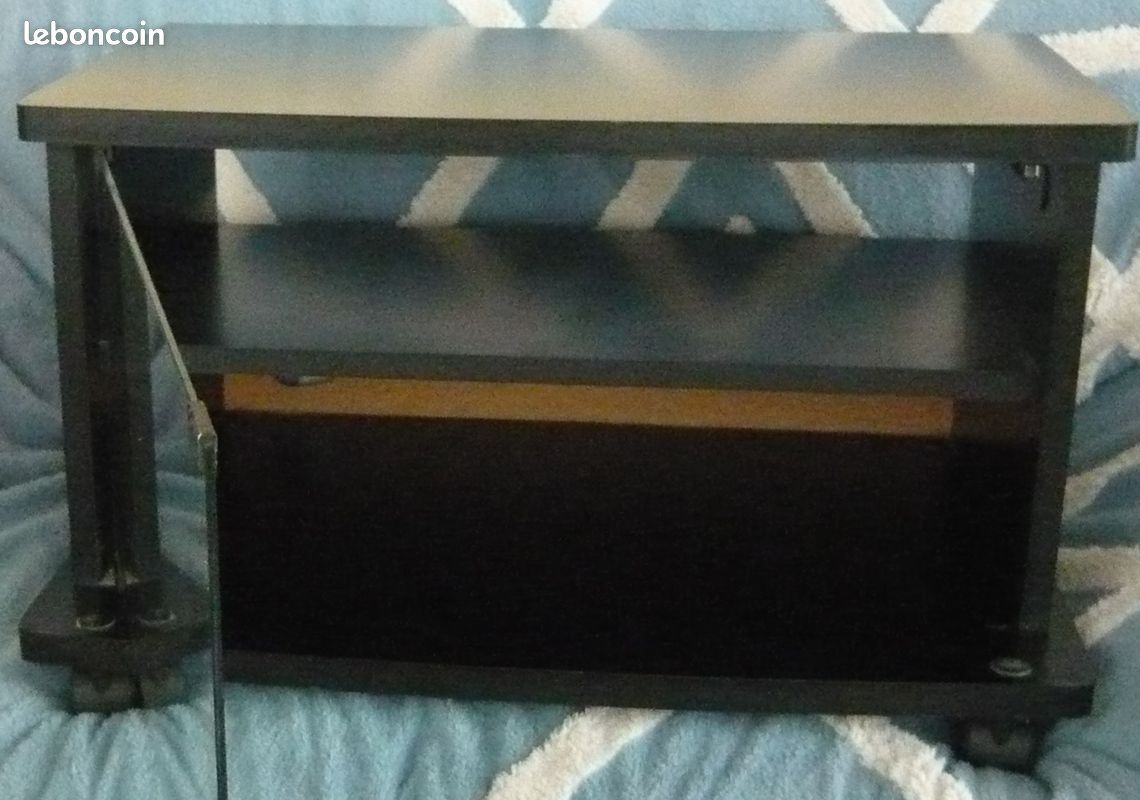 Table basse roulante TV avec 2 étages (image 3)