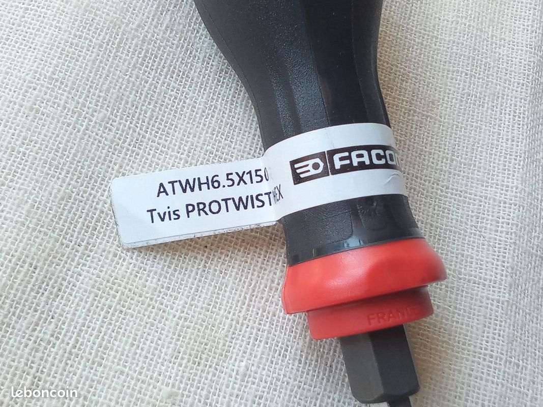 Grand tournevis Facom Protwist HEX ATWH 6,5x150 collection mécanique automobile outils outillage bricolage (image 5)