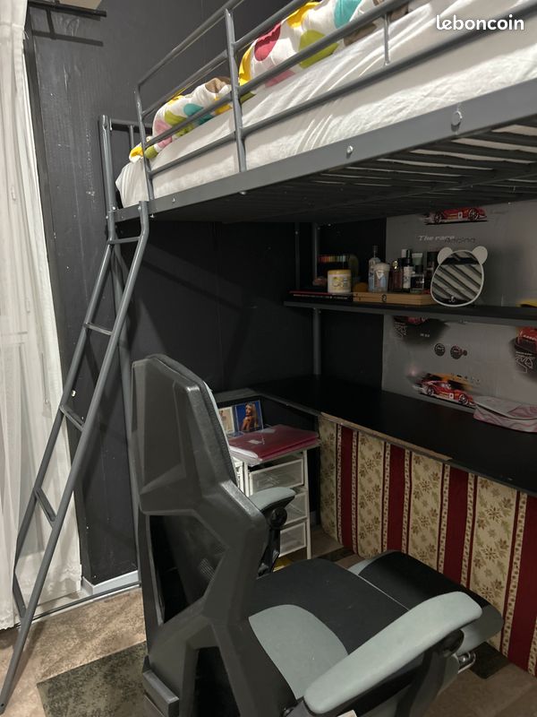Lit+chaise+2 mini casier+tapis a vendre (image 3)