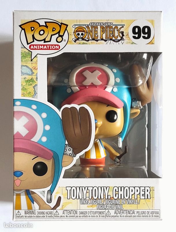Funko Pop! One Piece - Tony Tony Chopper - Figurine Vinyle à Collectionner Officielle