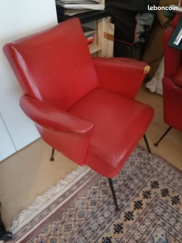 Chaises fauteuils vintage (image 1)