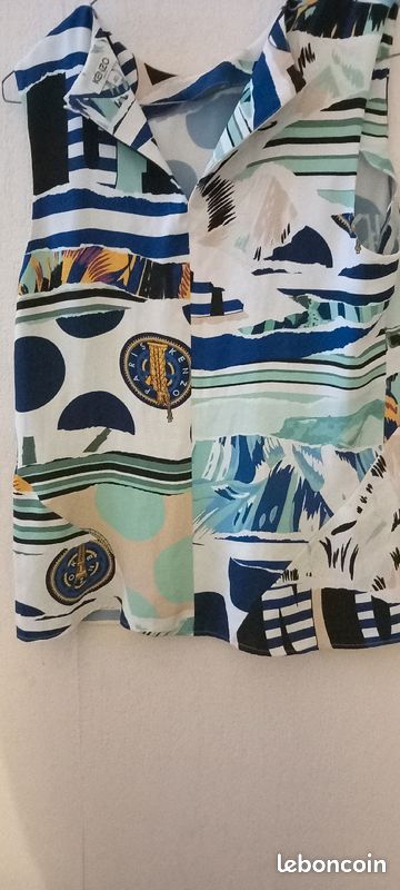 Haut femme sans manches imprimé kenzo (image 4)