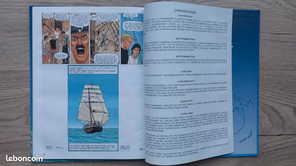 Bd Aldebaran Tome 1 La catastrophe Leo Dargaud 12/1999 (image 7)