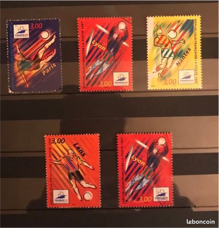 ENVELOPPE 1 er jour timbrée 1997 COUPE DE MONDE 98