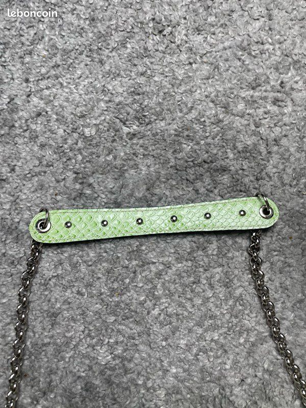 Sac a Main Baguette Guess Vert Pomme Vintage (image 3)