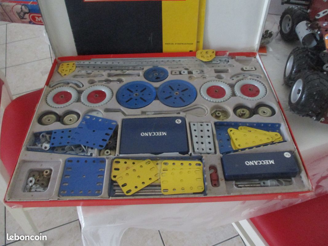 Gros Lot De Meccano Vintage En Métal - Collectionneur