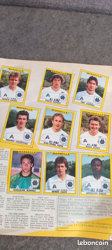 Album Panini foot 1989 France - Collection