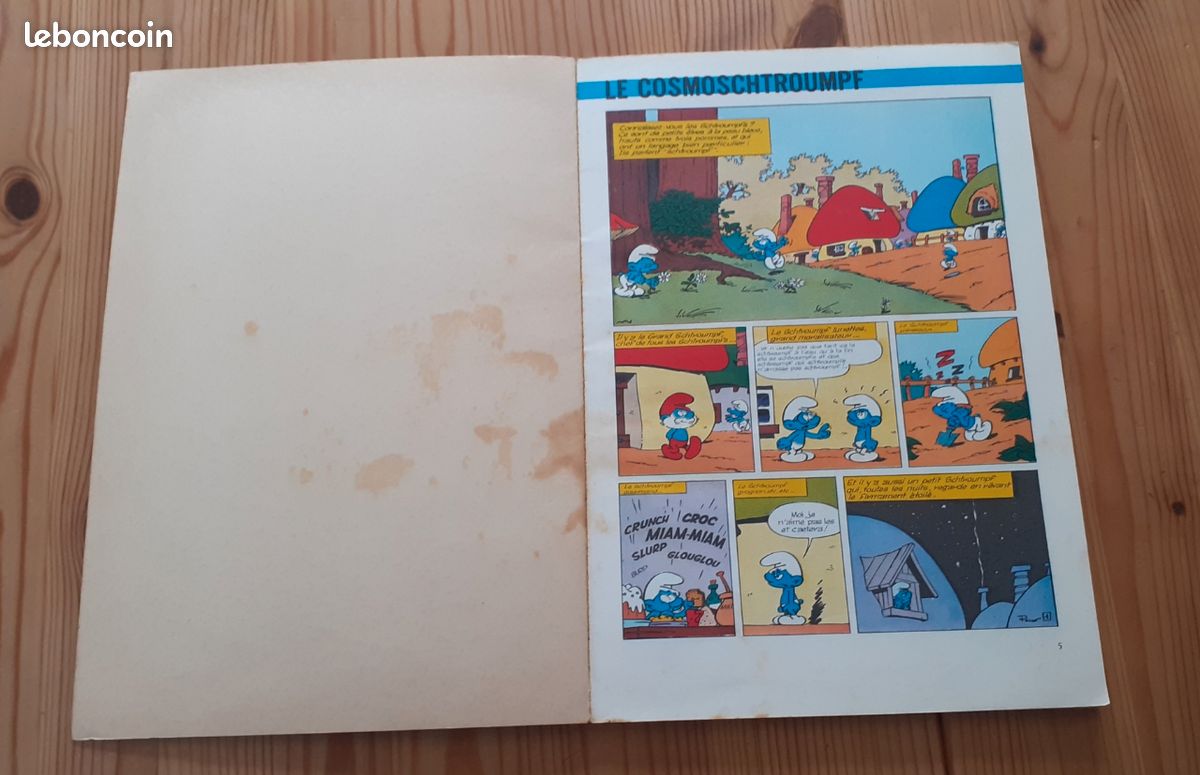 Lot de 5 BD vintages (Astérix, XIII,Schtroumpfs, Rahan, Achile T) (image 14)