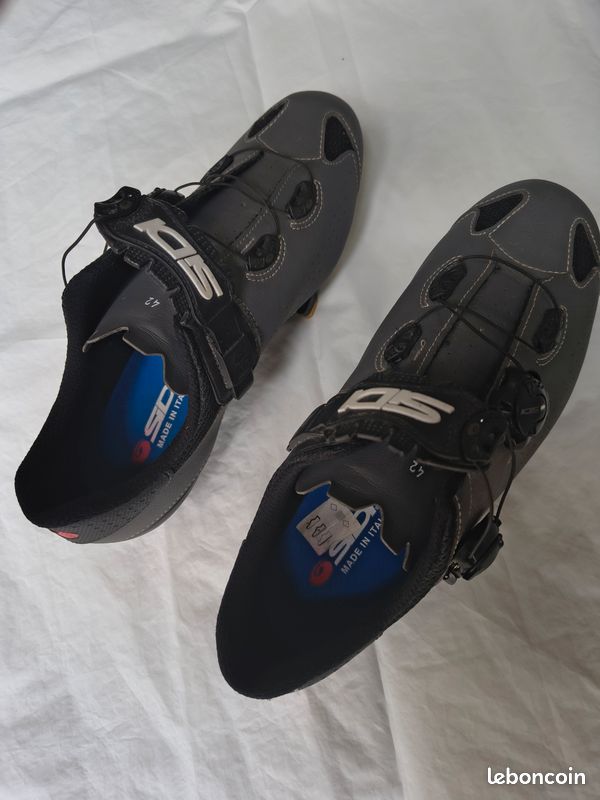 Chaussures velo route sidi carbon t42 (image 2)