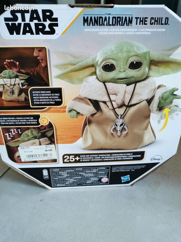 Star Wars – The Child Animatronique – 25+ Sons Et Mouvements – Réplique Réaliste – Dès 4 Ans