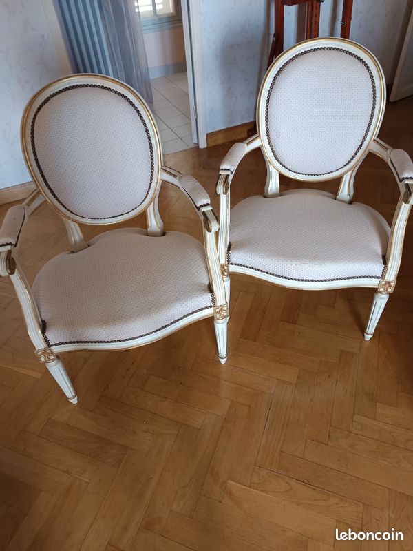 Fauteuils louis xv (image 1)