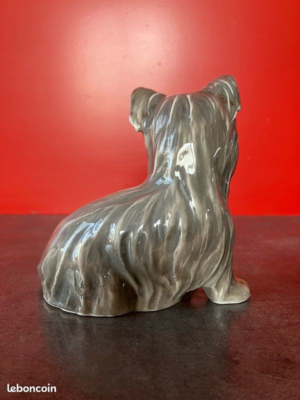 Fox-terrier en porcelaine de la manufacture de Carl Scheidig de 1950 (image 3)