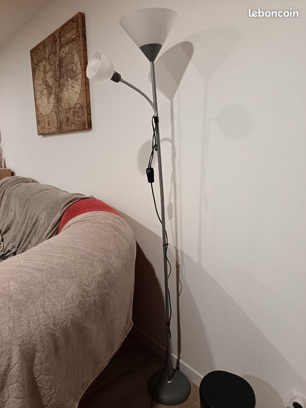 Lampadaire 2 ampoules (image 3)
