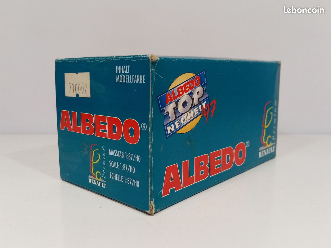 Coffret ALBEDO 1/87e 3 Camions Publicitaires WRIGLEY - Edition 2000 - Rare