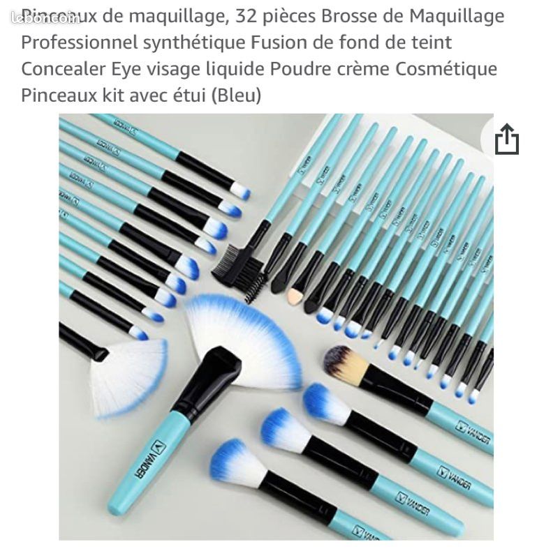 Pinceaux maquillage VANTER (image 4)
