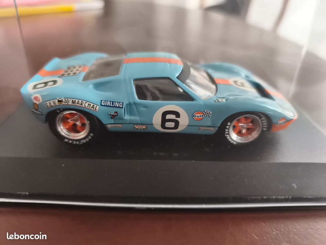 Miniature Ford GT 40#6 Winner Le Mans 1969 J.ICkx-J.Olivier (image 3)