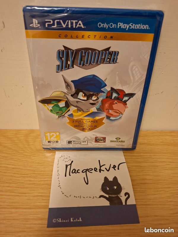 PS Vita - Sly Cooper Trilogy Neuf Scellé (image 1)
