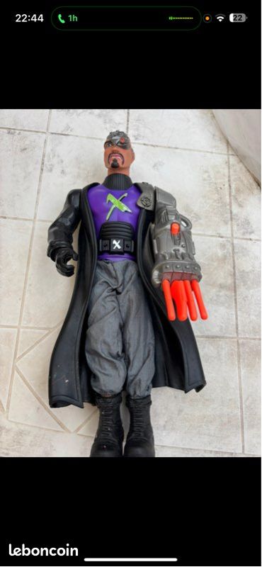 Figurine Max Steel Mattel Année 2000, Fonctionne, Hauteur 30 Cm, Sans Emballage
