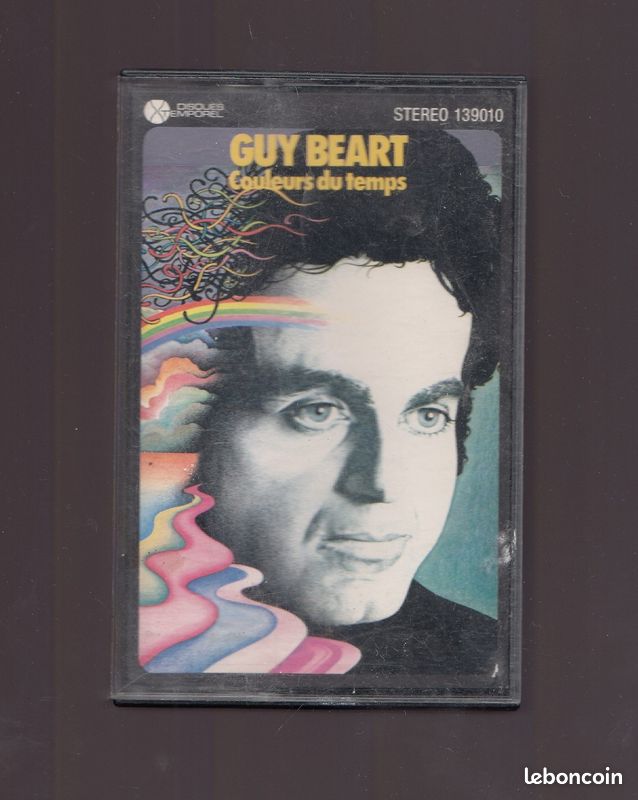 K7 audio Guy Beart , Couleurs du temps -11 titres lisibles sur scans - Années 70/80 (image 2)