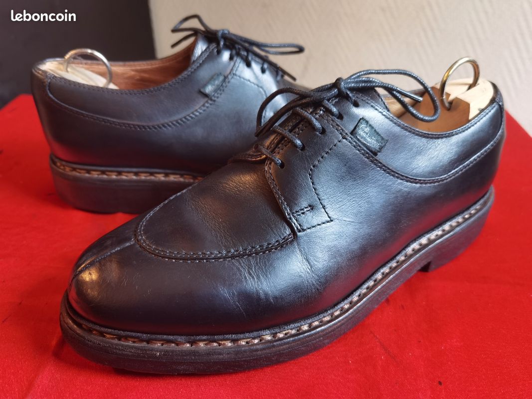 Chaussure Derby Paraboot Avignon Cuir Marron Taille 40 - Occasion Très Bon État | Chaussure Homme