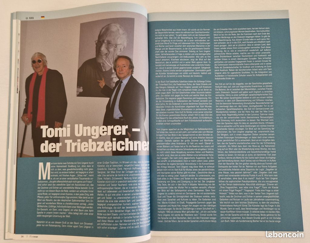Revue Tomi Ungerer Juin 2009 (image 7)