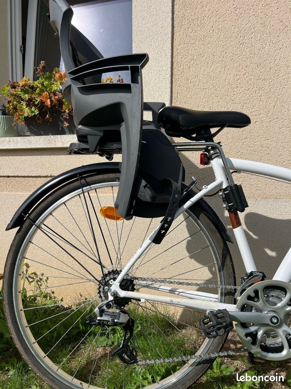 Vélo adulte + siège enfant + panier + béquille (image 14)