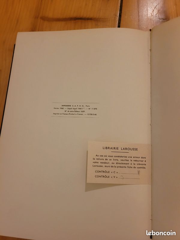 3 livres anciens de géographie Larousse (image 8)
