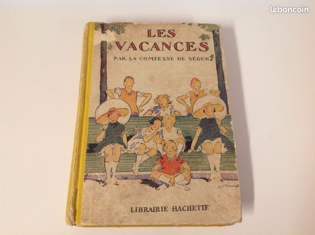 Les vacances comtesse de SÉGUR livre ancien (image 1)