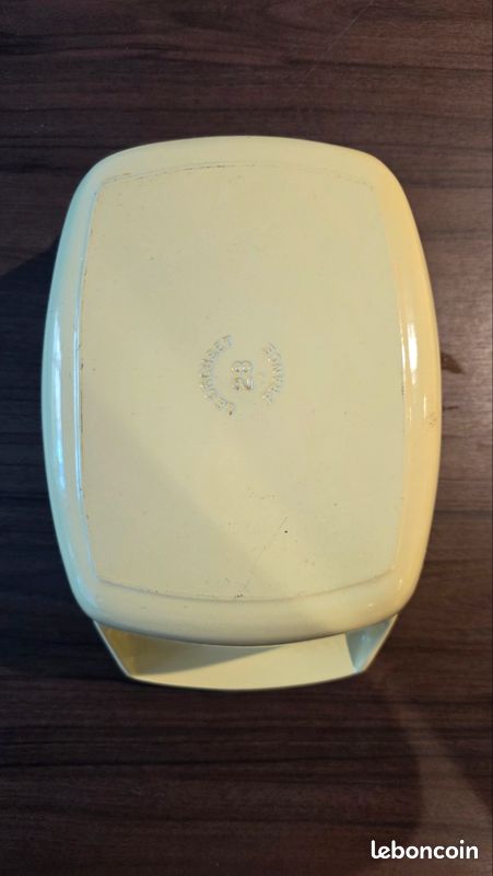 Cocotte le creuset Raymond Loewy – Édition Spéciale 2005 – Jaune Élysée – Induction (image 3)