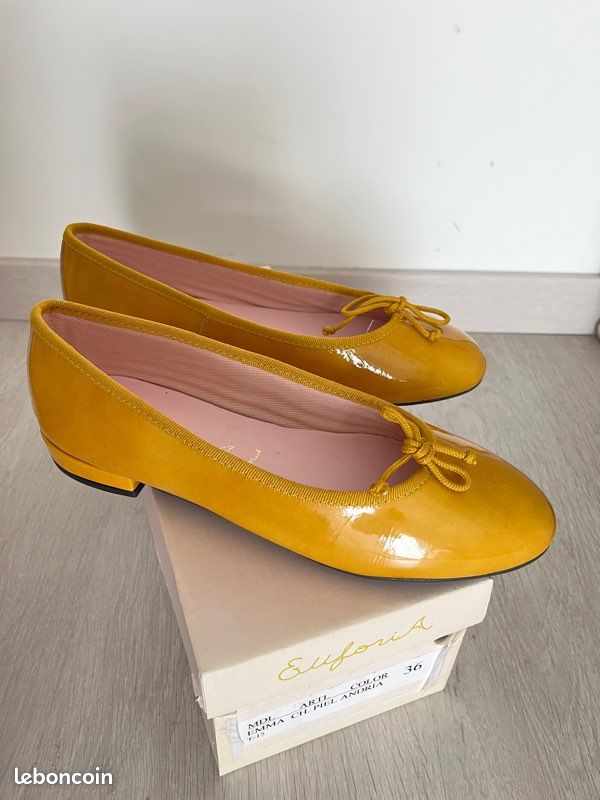 Ballerine Jaune Moutarde Achat Chaussures Marco Tozzi Femme